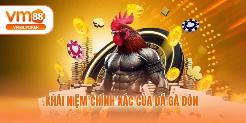 Khái niệm chính xác của đá gà đòn 